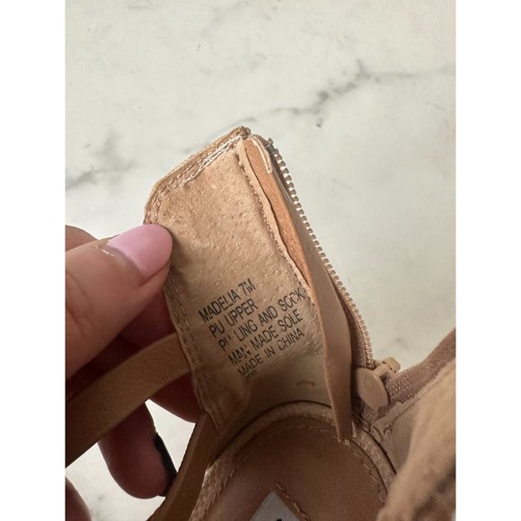 STEVE MADDEN Madelia Tan Stiletto Heels Size 7 - Picture 6 of 6
